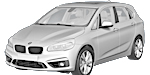 BMW F45 U202E Fault Code